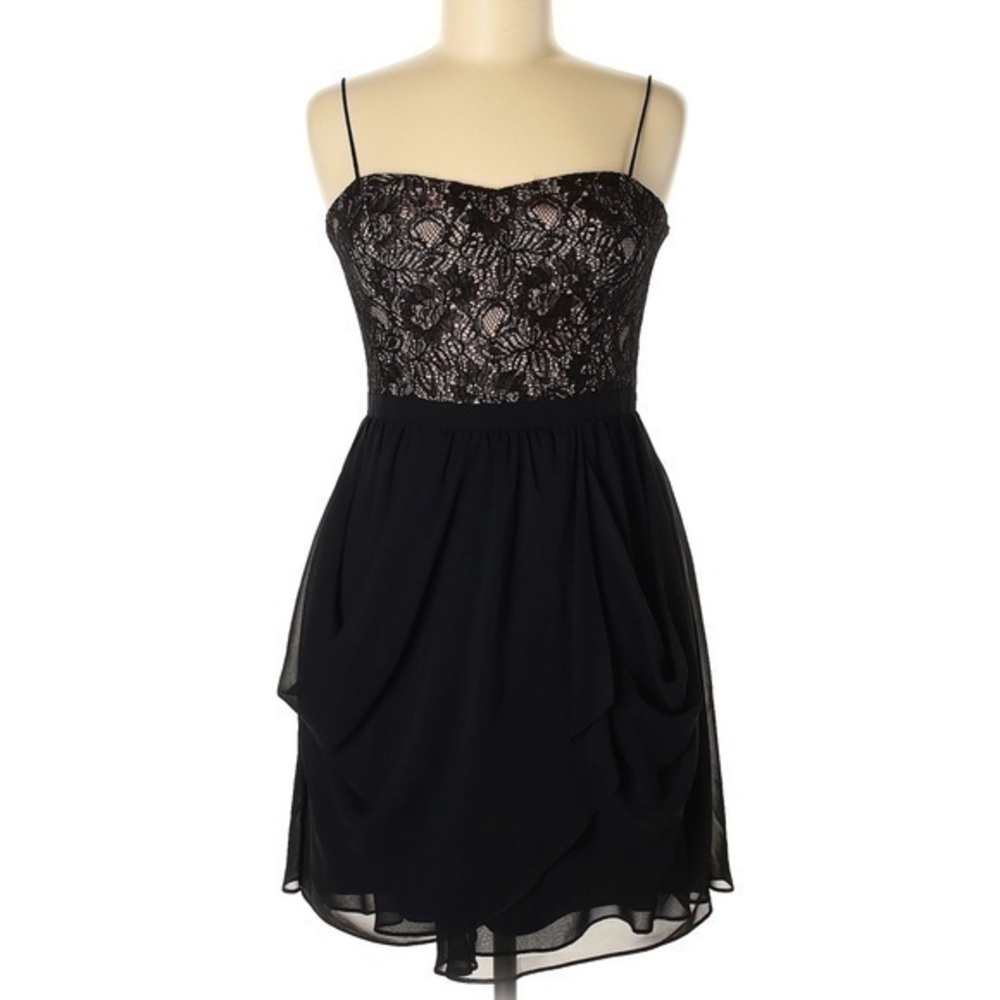 Aqua Lace top Cocktail Dress